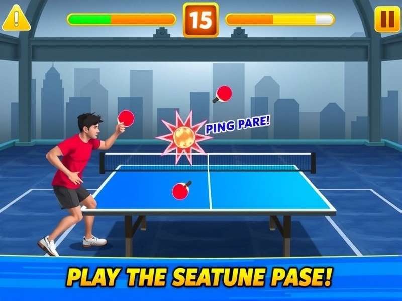 Namaste Ping Pong Ace Game Screenshot